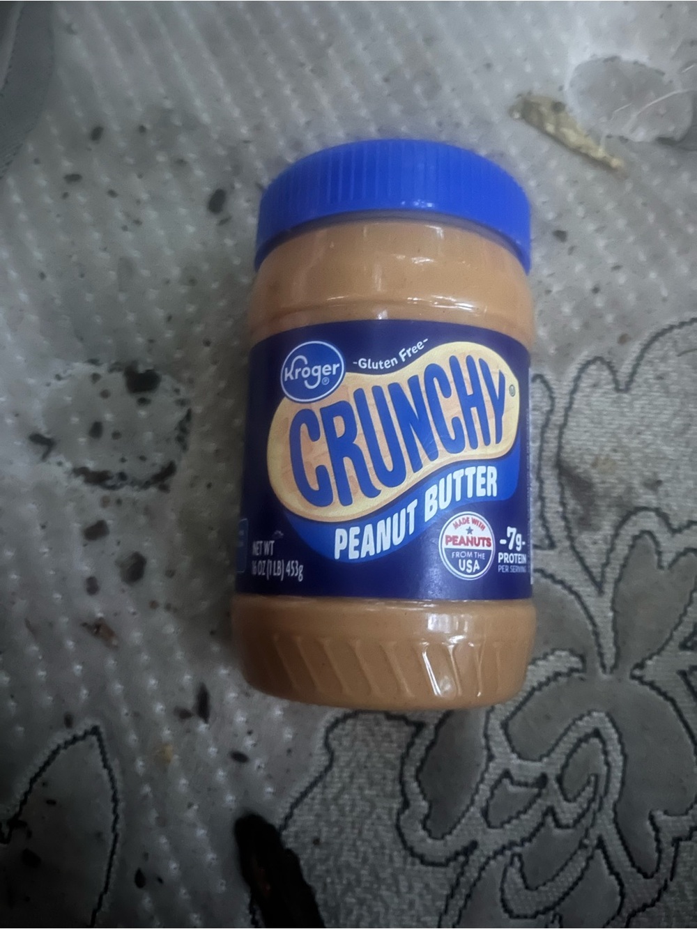 Crunchy Peanut Butter - Blue Jar